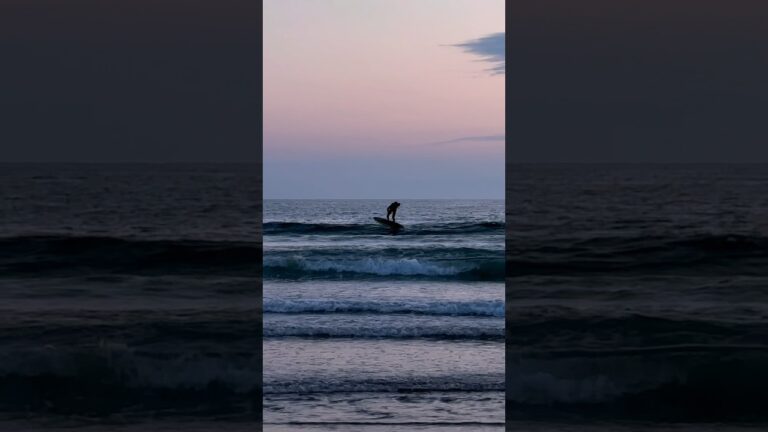How (not?) to hit white water on foil #foiling #surffoil #unifoil #sunset