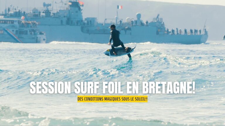 SESSION SURF FOIL DANS DE SUPERBES CONDITIONS!!