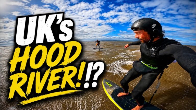 Mega River Swell Foiling UK