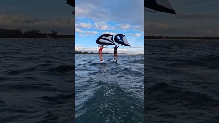 Time to dance #wingfoil #foiling #maui #shorts