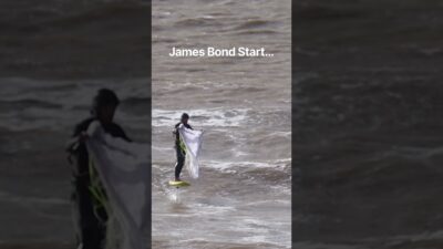 007 type shiii #goldeneye #parawing #foil #brm #skills #howto #wingfoil #unifoil #surf