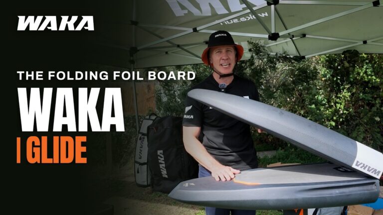 The Folding Foil Board — WAKA Glide