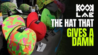 The Kook Lab's Protective Surf Hats: Magnetic Bill, Bump Protection & More