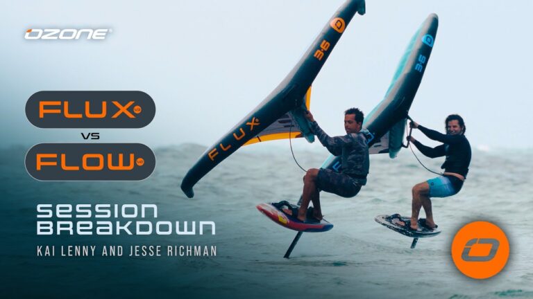 Kai Lenny and Jesse Richman | Ozone Flux V3 & Flow V2 wing breakdown