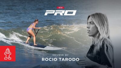 New Starboard PRO wave SUP: why lighter surfers love it | Review by Rocio Tarodo