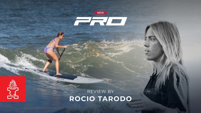 New Starboard PRO wave SUP: why lighter surfers love it | Review by Rocio Tarodo